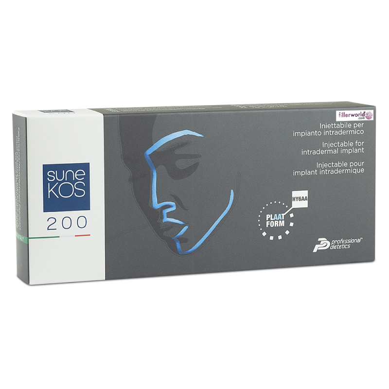 Sunekos 200 (2x Bottles of amino acids + 2x vials of Sodium hyaluronate gel)